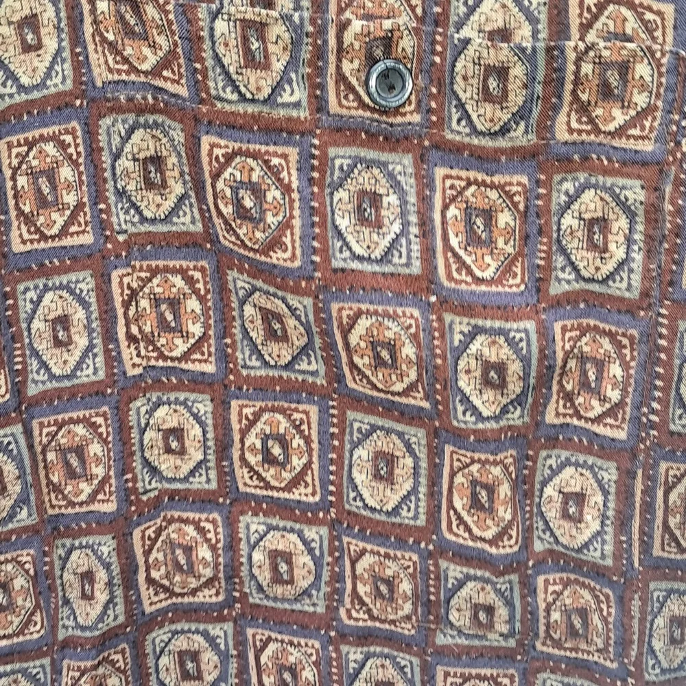 VINTAGE EXCETERA MEN'S XXL SHORT SLEEVED CASUAL DRESS SHIRT/ EXCELLENT C… - Picture 9 of 17